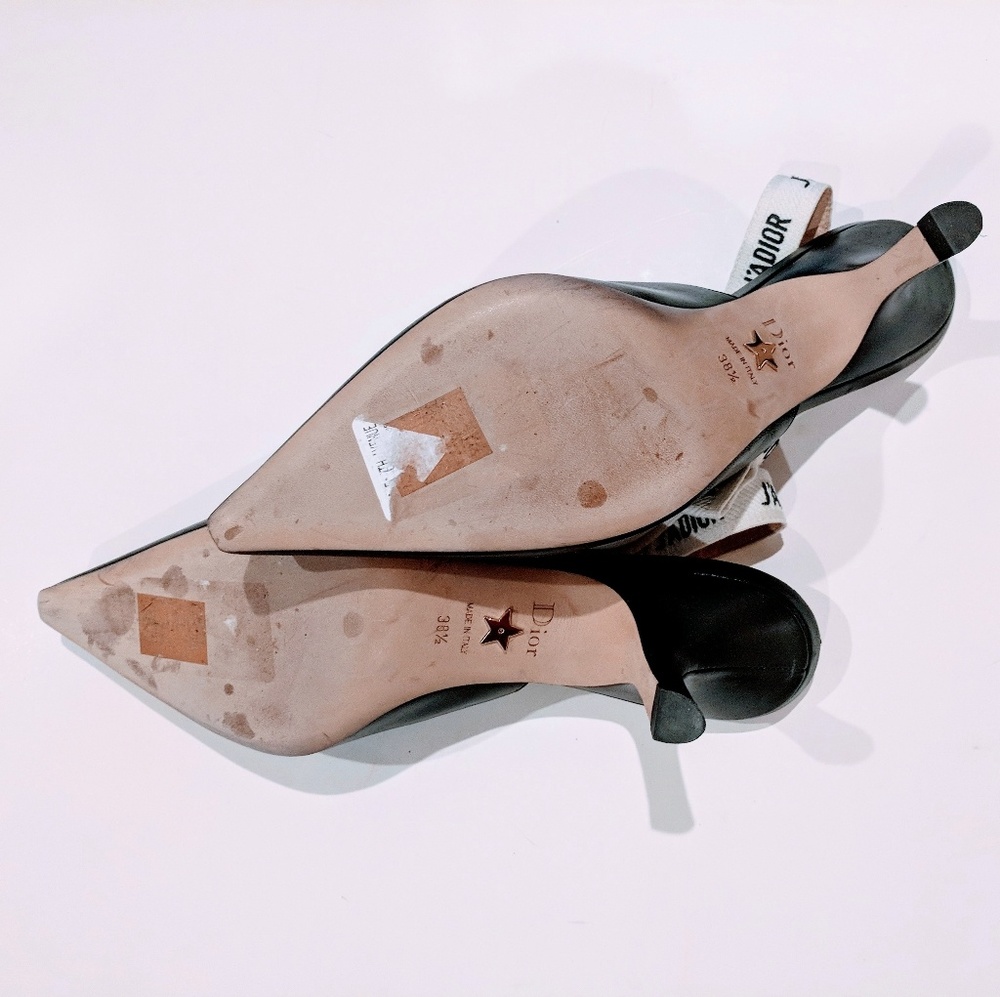 🚩SOLD🚩Dior🎀J'ADIOR Slingback Ribbon Pumps - Picture 8 of 8